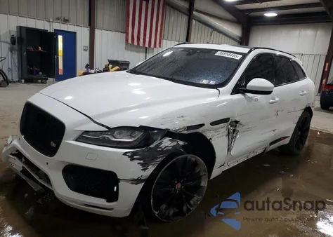 2019 Jaguar F-Pace S из США, поврежденный, VIN SADCM2FV2KA397132